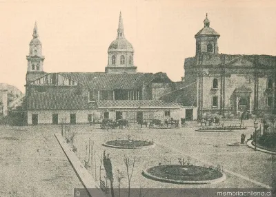 Plaza de Armas de Santiago, 1861 — 1861 | Chile de Ayer