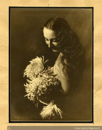 Retrato de mujer — 1872 | Chile de Ayer