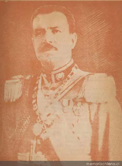 El Presidente de la República : General Ibáñez, en uniforme de parada, hacia 1927 — 1877 | Chile de Ayer