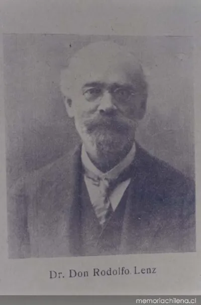 Rodolfo Lenz, hacia 1916 — 1916 | Chile de Ayer