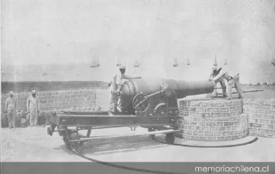 Defensas costeras de Antofagasta, 1879 — 1879 | Chile de Ayer