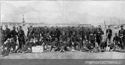 Regimiento de Infantería Buin, hacia 1880 — 1880 | Chile de Ayer