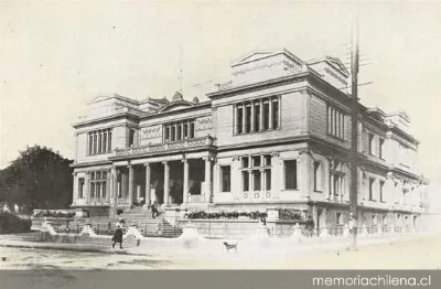 Edificio del Club de Viña del Mar, hacia 1913 — 1913 | Chile de Ayer