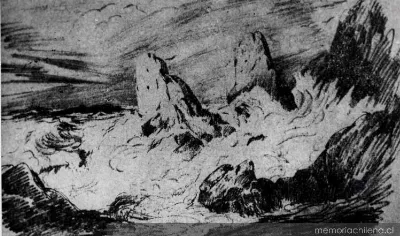 Roquerío de Constitución, hacia 1840 — 1840 | Chile de Ayer