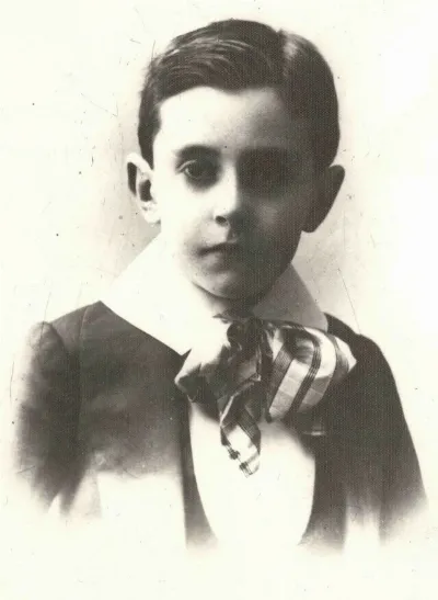 Vicente Huidobro de niño — aprox. 1900 | Chile de Ayer