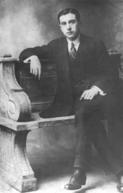 Vicente Huidobro a los 19 años