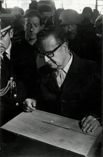 Salvador Allende en 1973