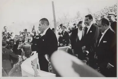 Eduardo Frei Montalva en la Parada Militar de 1964