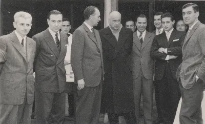 Jorge Alessandri en campaña electoral