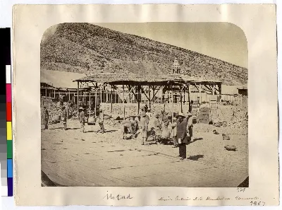 Minas. Interior de la Descubridora — 1863 | Chile de Ayer