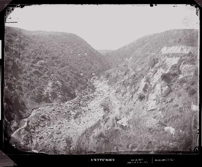 [Camino de Valparaíso a Santiago] — 1863–1864 | Chile de Ayer
