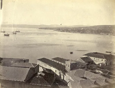 [Bahía de Valparaíso] — 1863 | Chile de Ayer