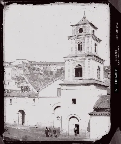 [Iglesia de San Francisco] — 1863–1864 | Chile de Ayer