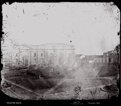 Catedral de Santiago — 1863 | Chile de Ayer