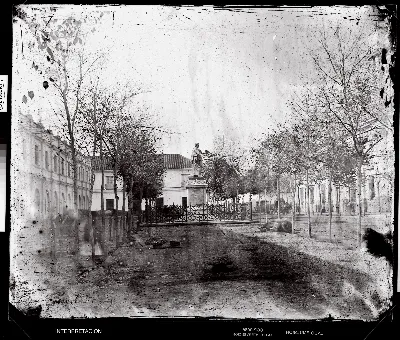 [Estatua de Portales] — 1863 | Chile de Ayer