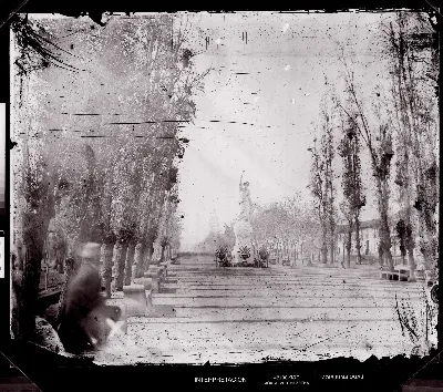 [Alameda de las Delicias] — 1863 | Chile de Ayer