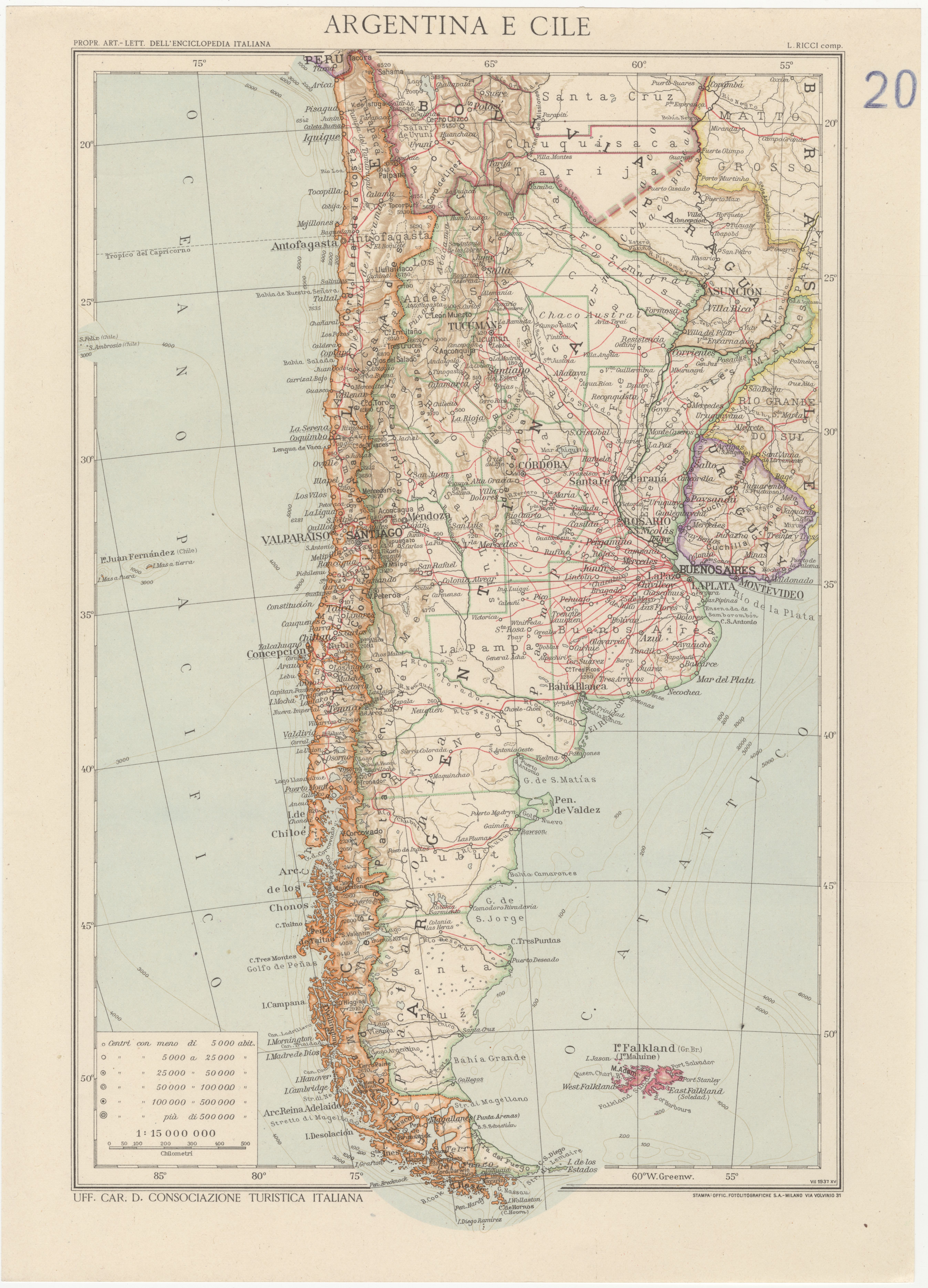 Argentina and Chile