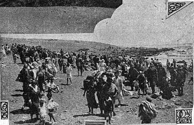 Beach of Pichilemu, 1935 — 1935 | Chile de Ayer