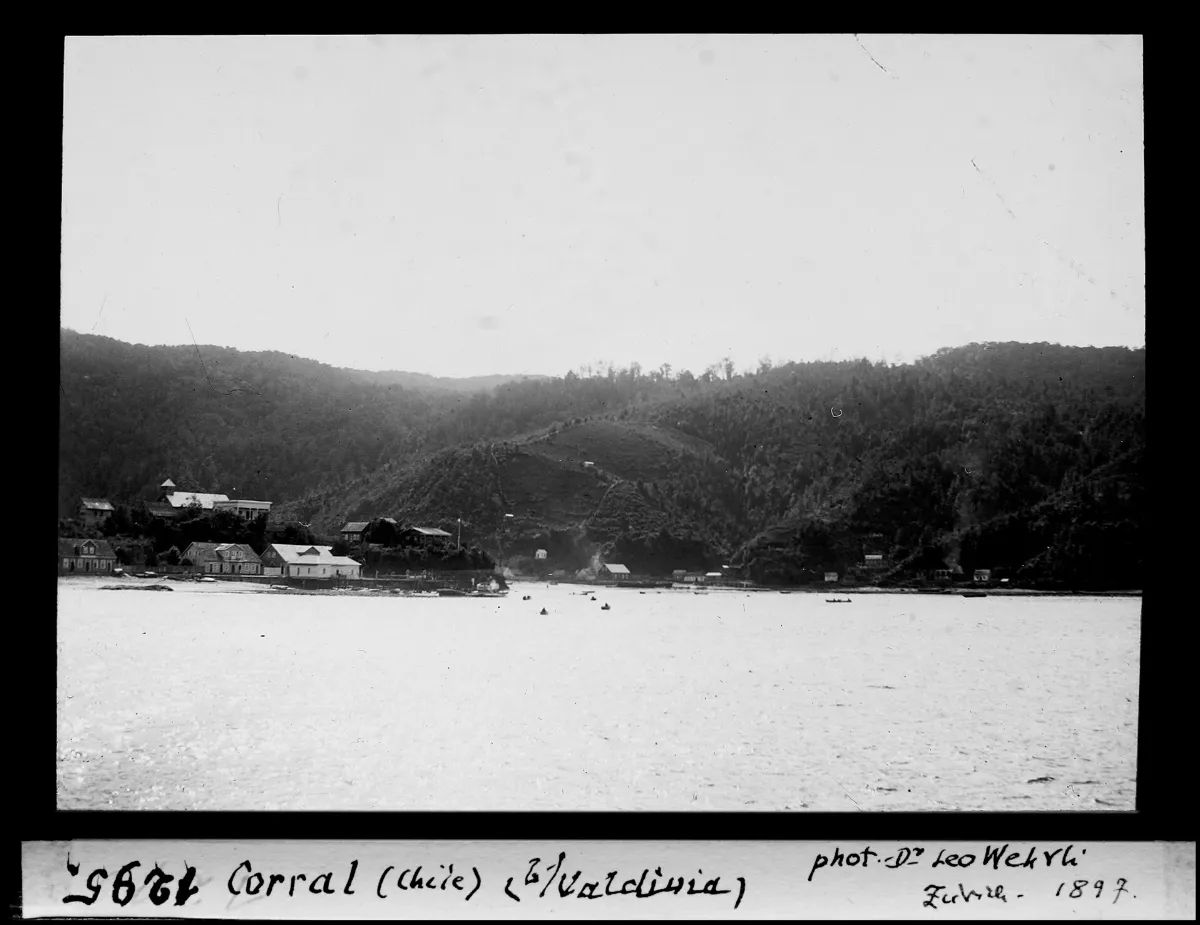 Corral bei Valdivia — Valdivia — 1897 | Chile de Ayer