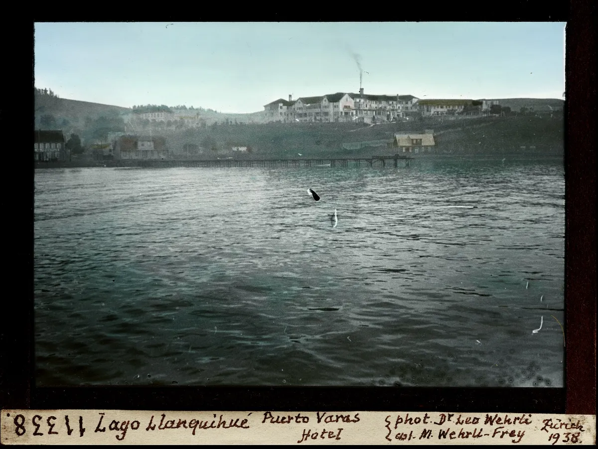 Lago Llanquihué, Puerto Varas Hotel — 1938 | Chile de Ayer