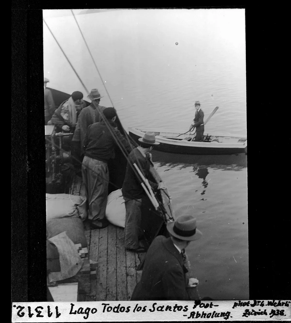 Lago Todos los Santos, Post Abholung — 1938 | Chile de Ayer
