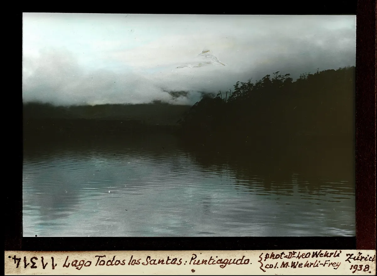 Lago Todos los Santos, Puntiagudo — 1938 | Chile de Ayer