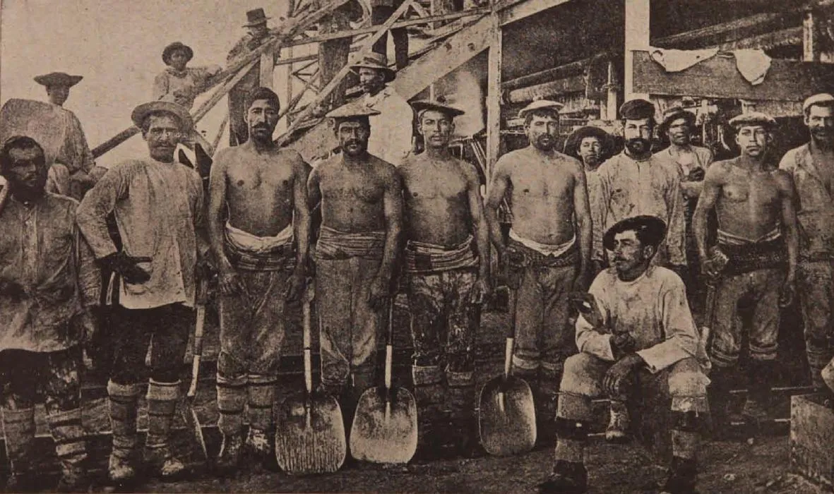 Calicheros — 1906 | Chile de Ayer