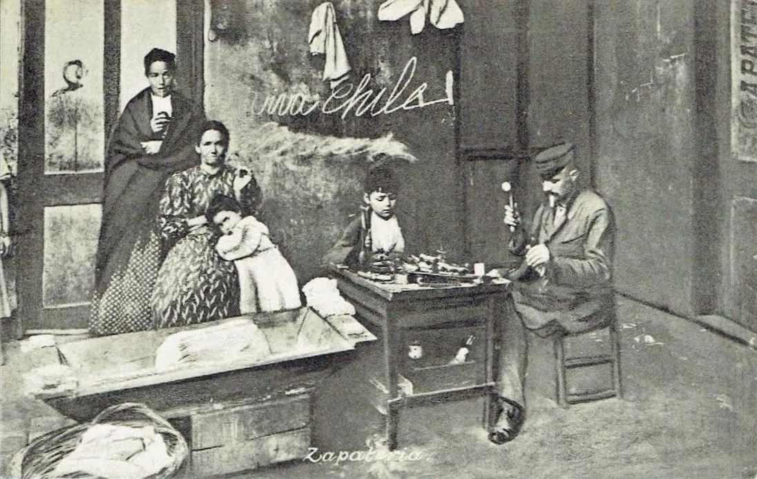 Chile - Zapateria ca. 1900 — 1901 | Chile de Ayer