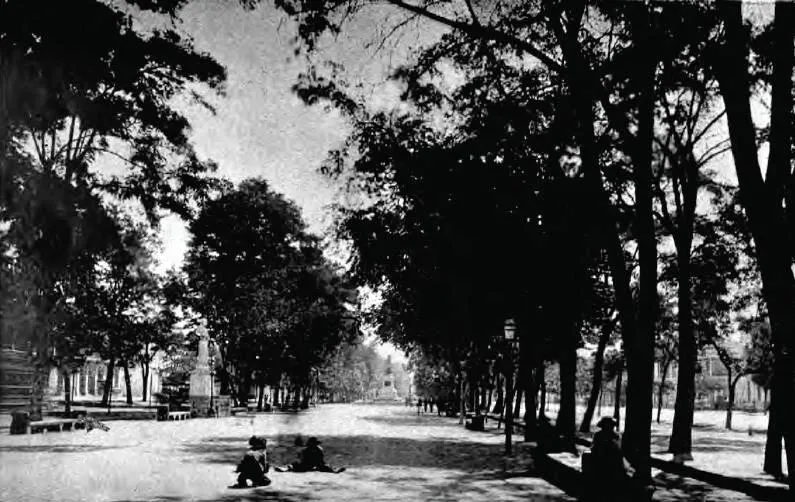 Chile Alameda de las Delicias — 1901 | Chile de Ayer