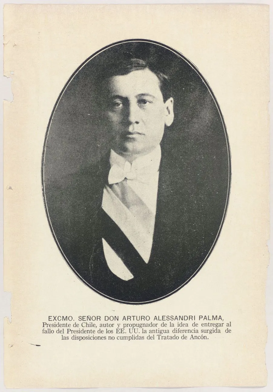 Arturo Alessandri - Harvard University Library — 1879 | Chile de Ayer