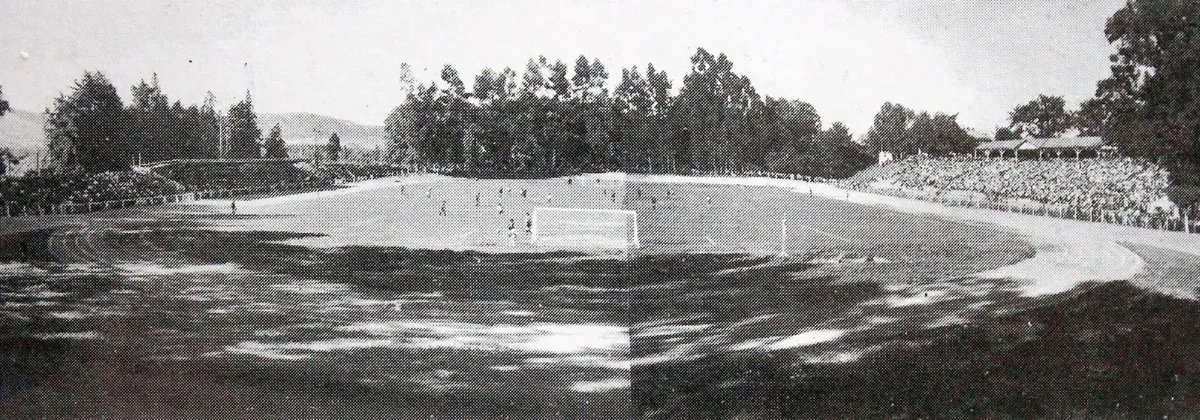 Panoramica Estadio Talca 1961 — 1961 | Chile de Ayer