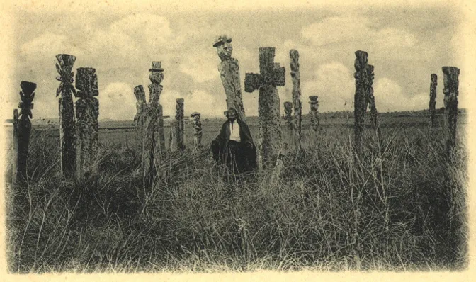Cementerio mapuche(2) — 1902 | Chile de Ayer
