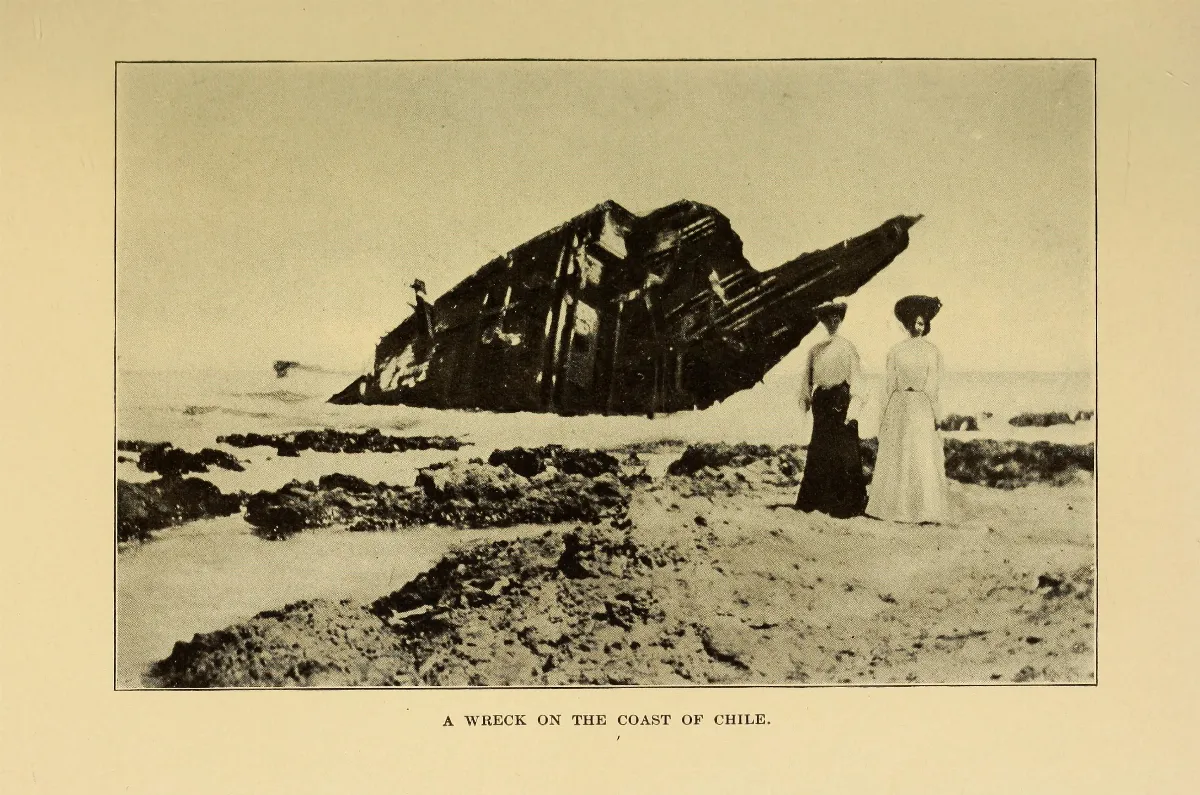 A wreck on the coast of chile (1912) — 1912 | Chile de Ayer
