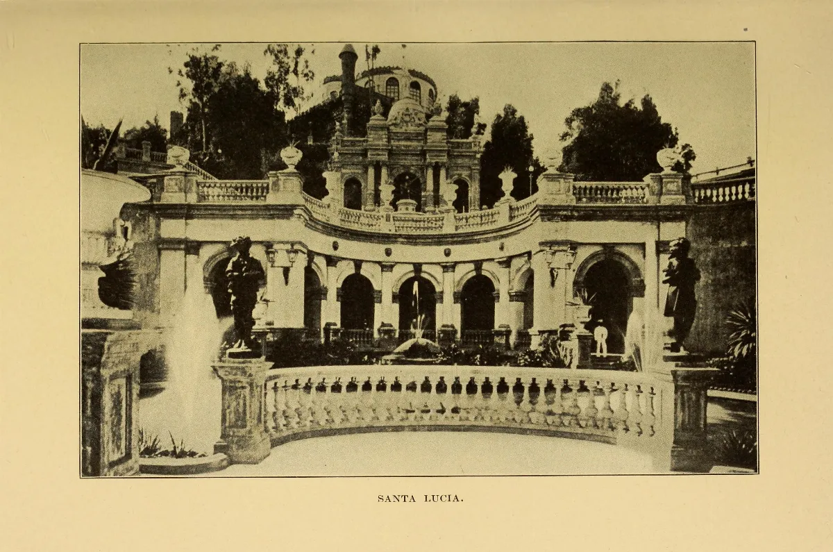 Cerro Santa Lucía (1912) — Santiago — 1912 | Chile de Ayer