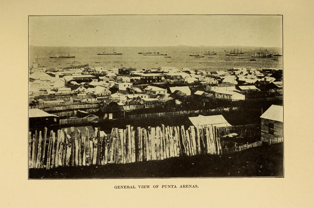 General view of Punta Arenas — Punta Arenas — 1912 | Chile de Ayer