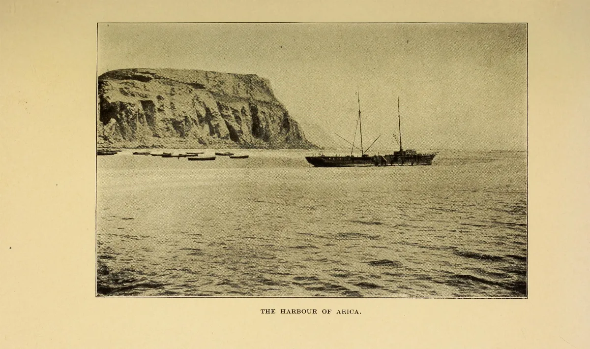 The Harbour of Arica — Arica — 1912 | Chile de Ayer