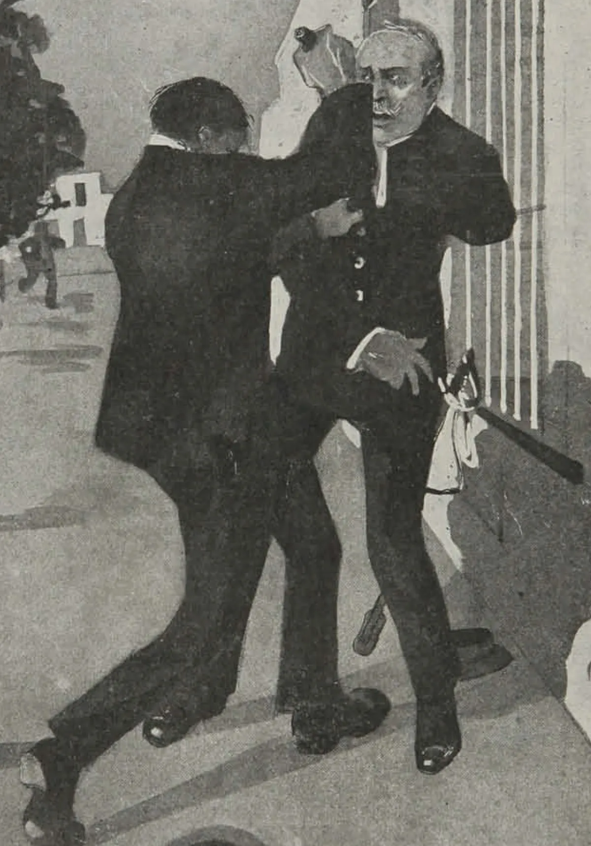 Atentado-contra-el-Gral-Silva-Renard — 1914 | Chile de Ayer