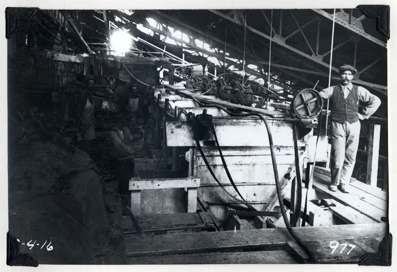Trabajador El Teniente 1916 — 1916 | Chile de Ayer