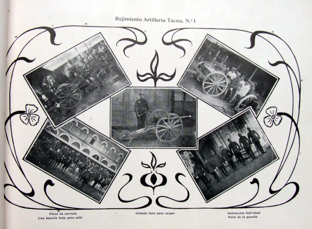 Ejércitodechile-álbumgráfico-1910-DSCF1450 — 1910 | Chile de Ayer