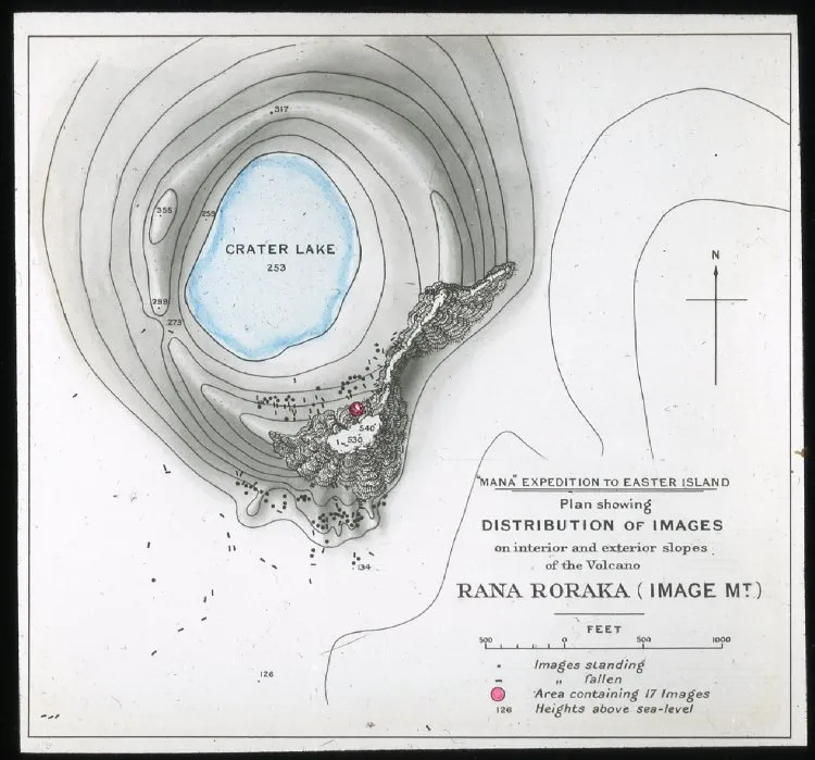 Oc,G.T.1459, Mana Expedition to Easter Island, British Museum — Isla de Pascua — 1914 | Chile de Ayer