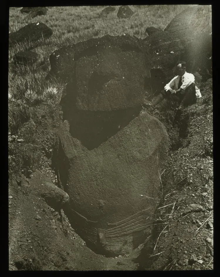 Oc,G.T.1460, Mana Expedition to Easter Island, British Museum — Isla de Pascua — 1914 | Chile de Ayer