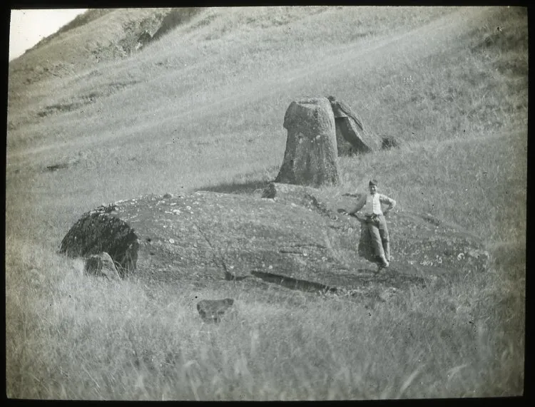 Oc,G.T.1466, Mana Expedition to Easter Island, British Museum — Isla de Pascua — 1914 | Chile de Ayer
