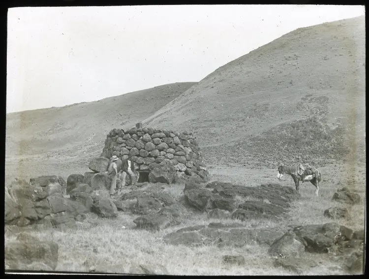 Oc,G.T.1634, Mana Expedition to Easter Island, British Museum — Isla de Pascua — 1914 | Chile de Ayer