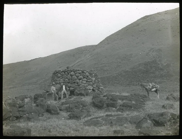 Oc,G.T.1635, Mana Expedition to Easter Island, British Museum — Isla de Pascua — 1914 | Chile de Ayer
