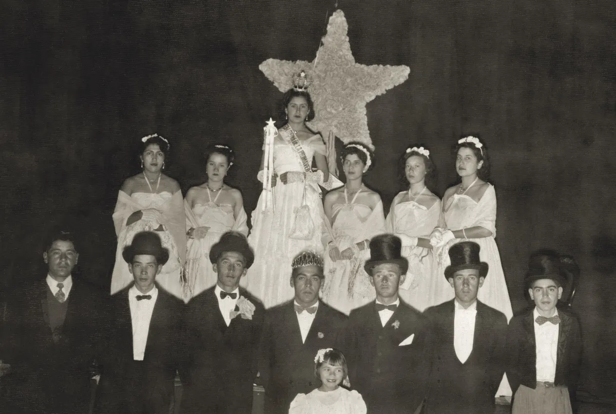 Fiesta de reyes feos en Caldera — 1954 | Chile de Ayer