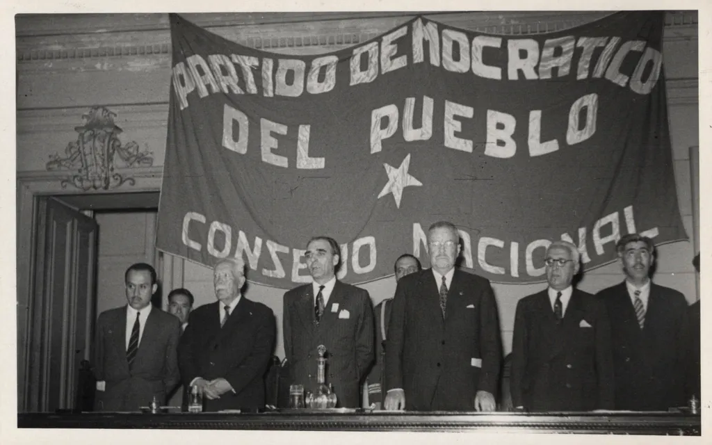 Partido Democrático del Pueblo — 1952 | Chile de Ayer