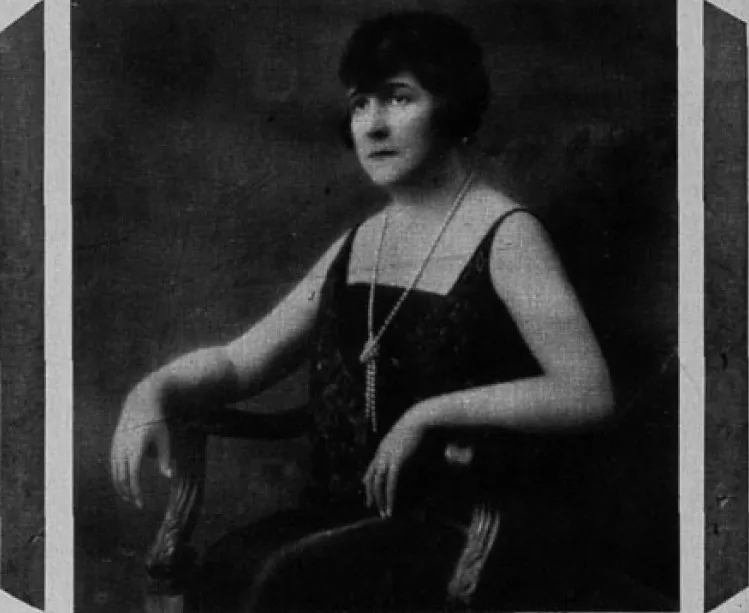 Rosa Rodríguez en Ecran — 1932 | Chile de Ayer