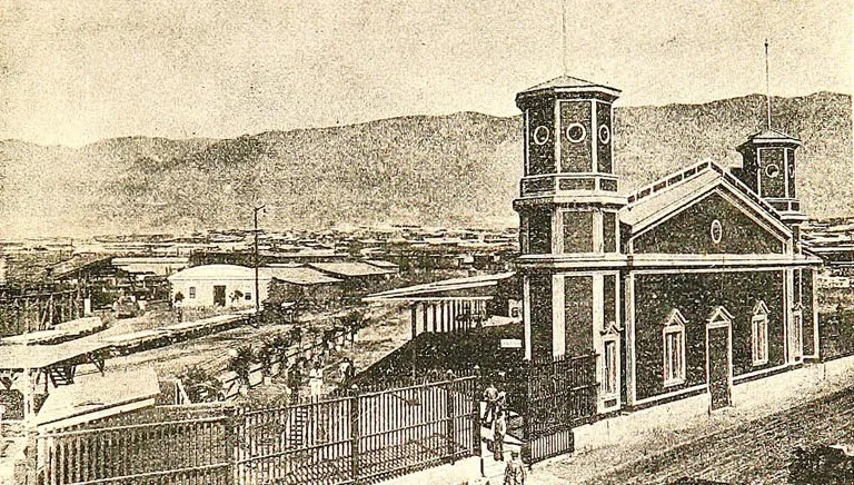 Estación del F. C. de Antofagasta a Oruro, Sucesos, 1902-08-27 (2) — Antofagasta — 1902 | Chile de Ayer