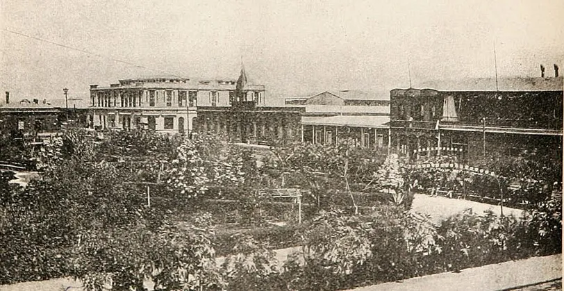 Plaza de Antofagasta, Sucesos, 1902-08-27 (2) — Antofagasta — 1902 | Chile de Ayer