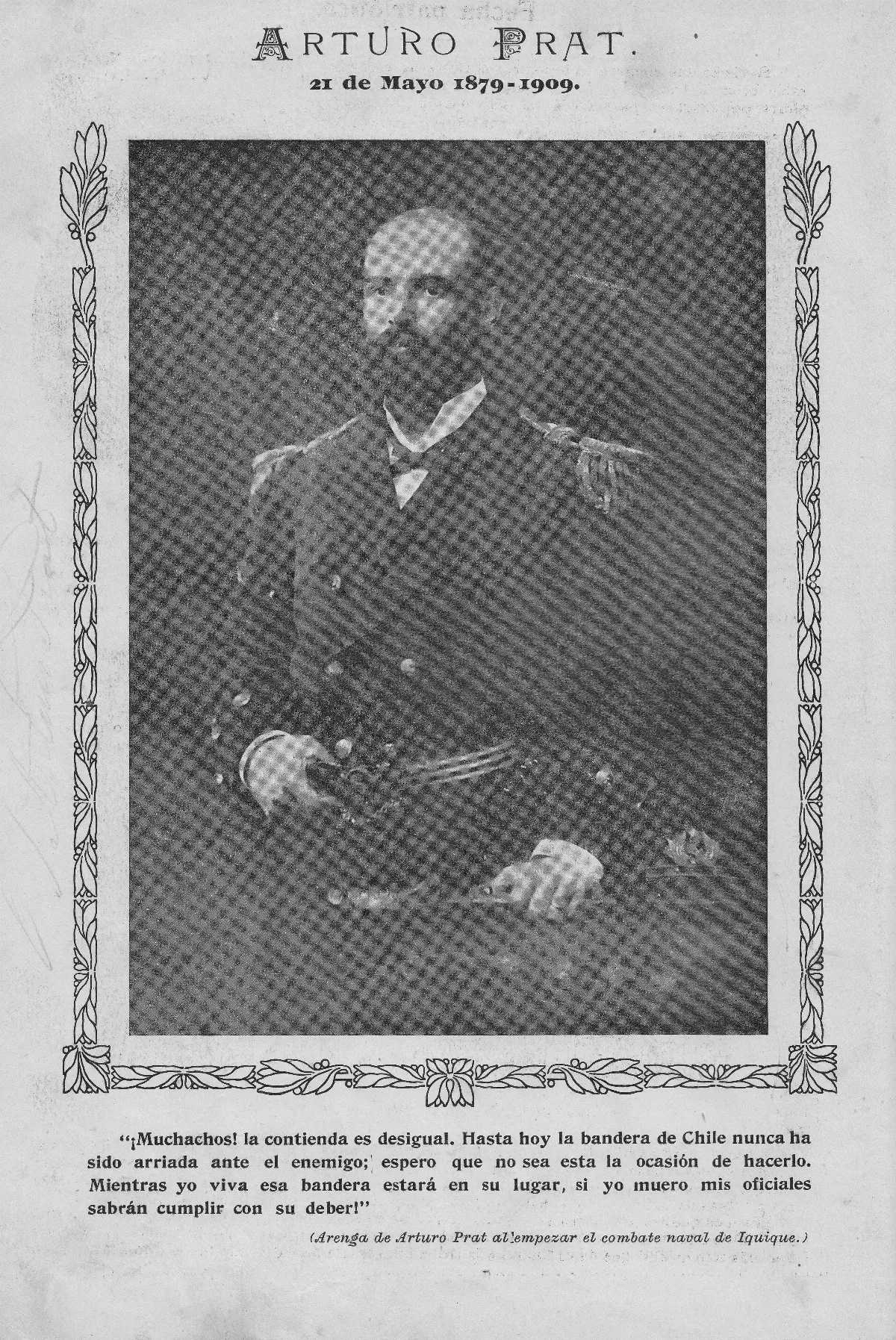 Arturo-Prat-Chacón — 1909 | Chile de Ayer